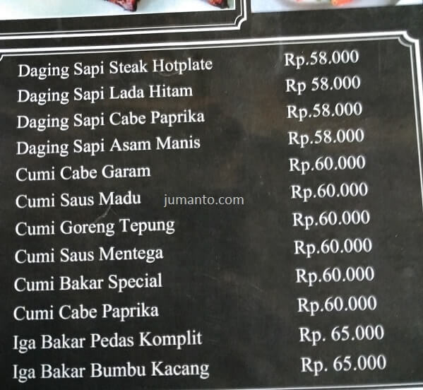 gambar menu griya liwet lampung