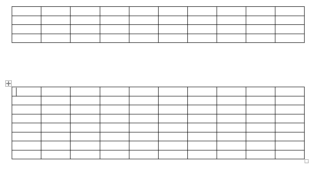 Cara Membuat 2 Tabel dalam 1 Halaman di Word