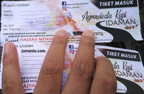 harga tiket masuk bukit idaman tanggamus lampung